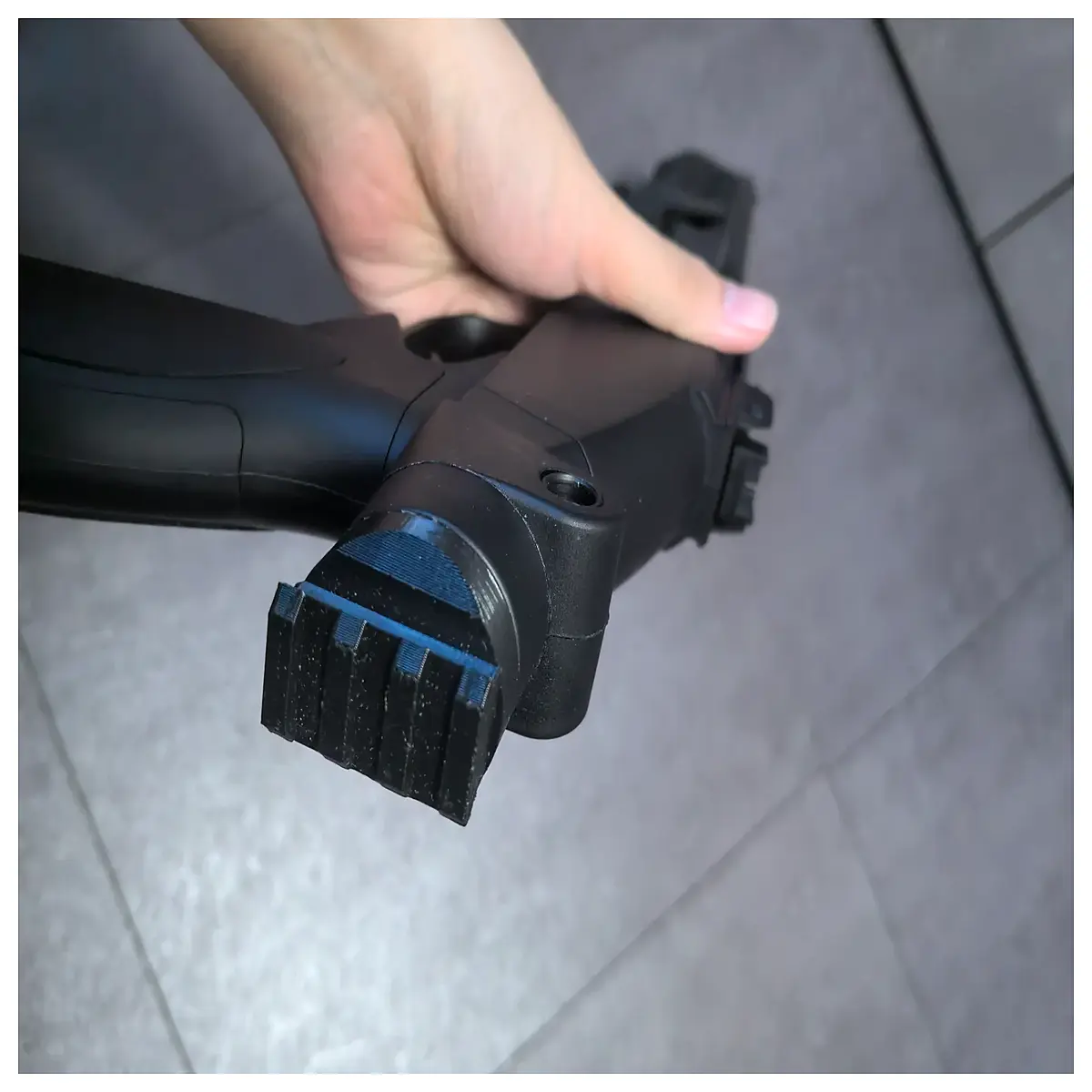 Tiger M97 Folding Extension Pole Floor Cleaning Tool Multi Function Adapter Vacuum Cleaner Accessory Boost Cleaning Efficiency