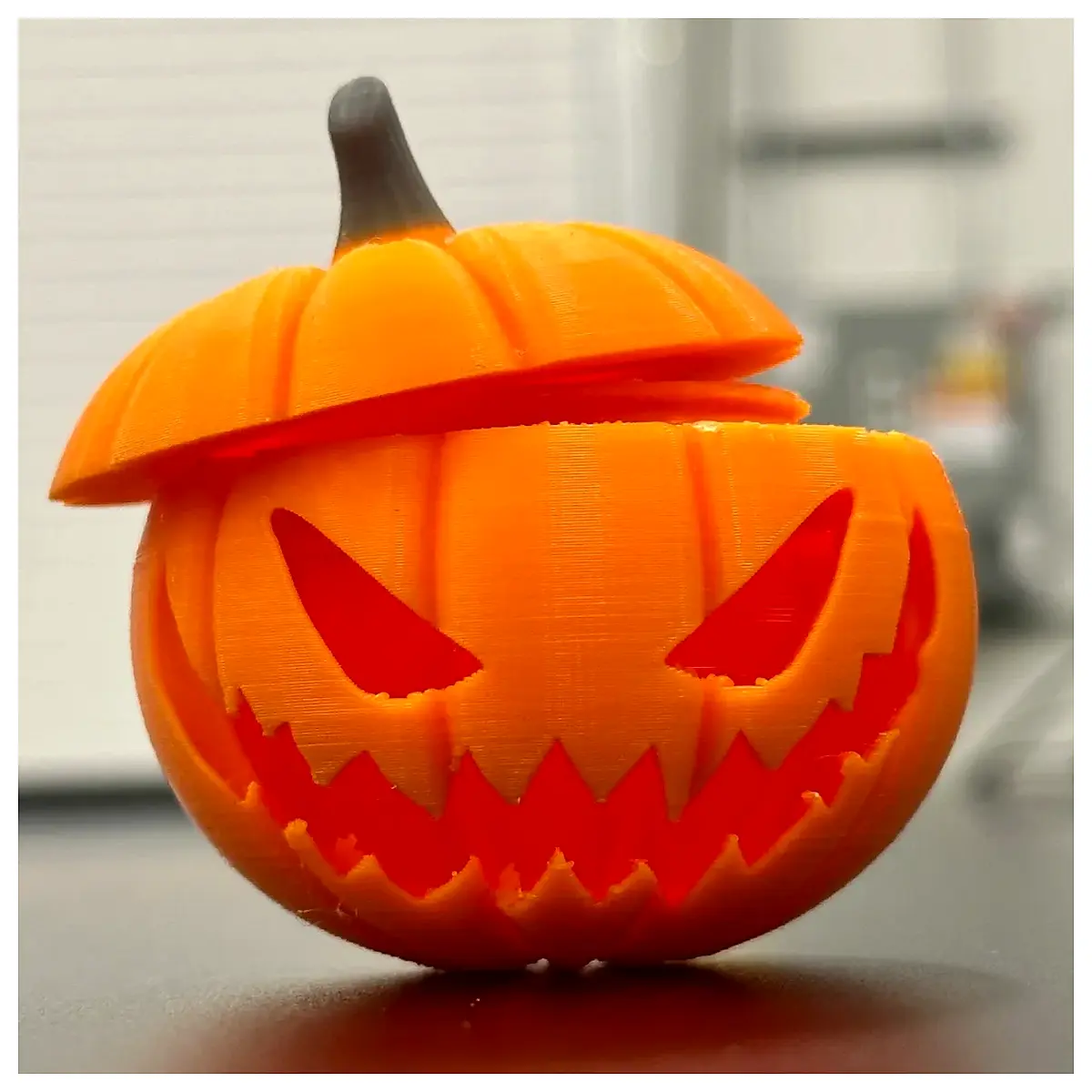 halloween bucket with removable lid trick or treat candy container party favor