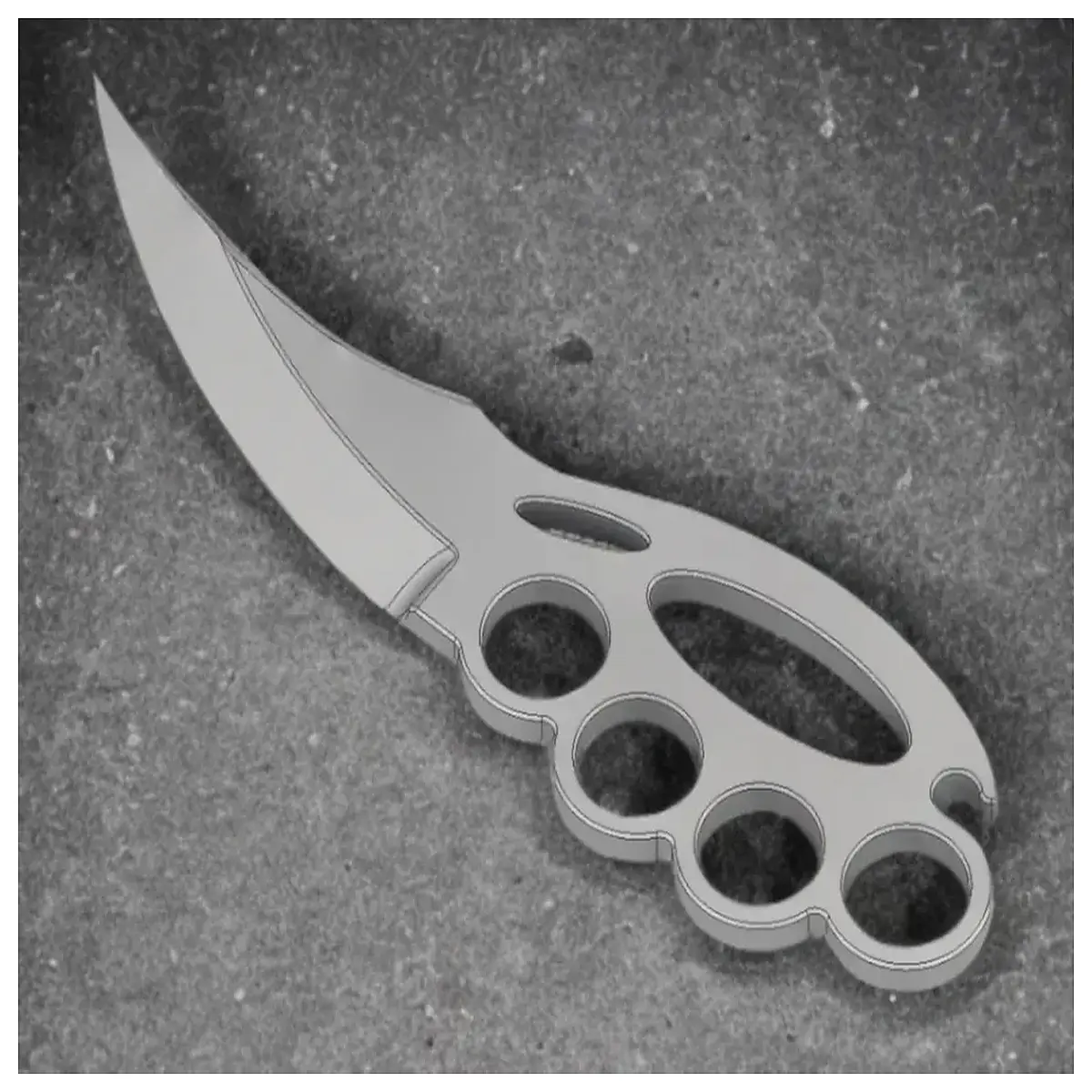 Segmented Copper Ring Handle Cutting Tool Hand Accessories Cutting