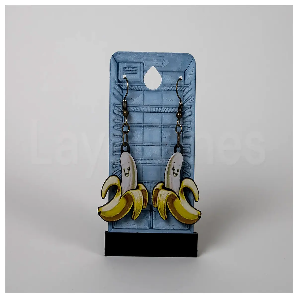 Banana Earrings Edible Banana Shape Earrings Sweet Happy Food Series Fruit Earrings Cute Decoration Girls Festive Jewelry