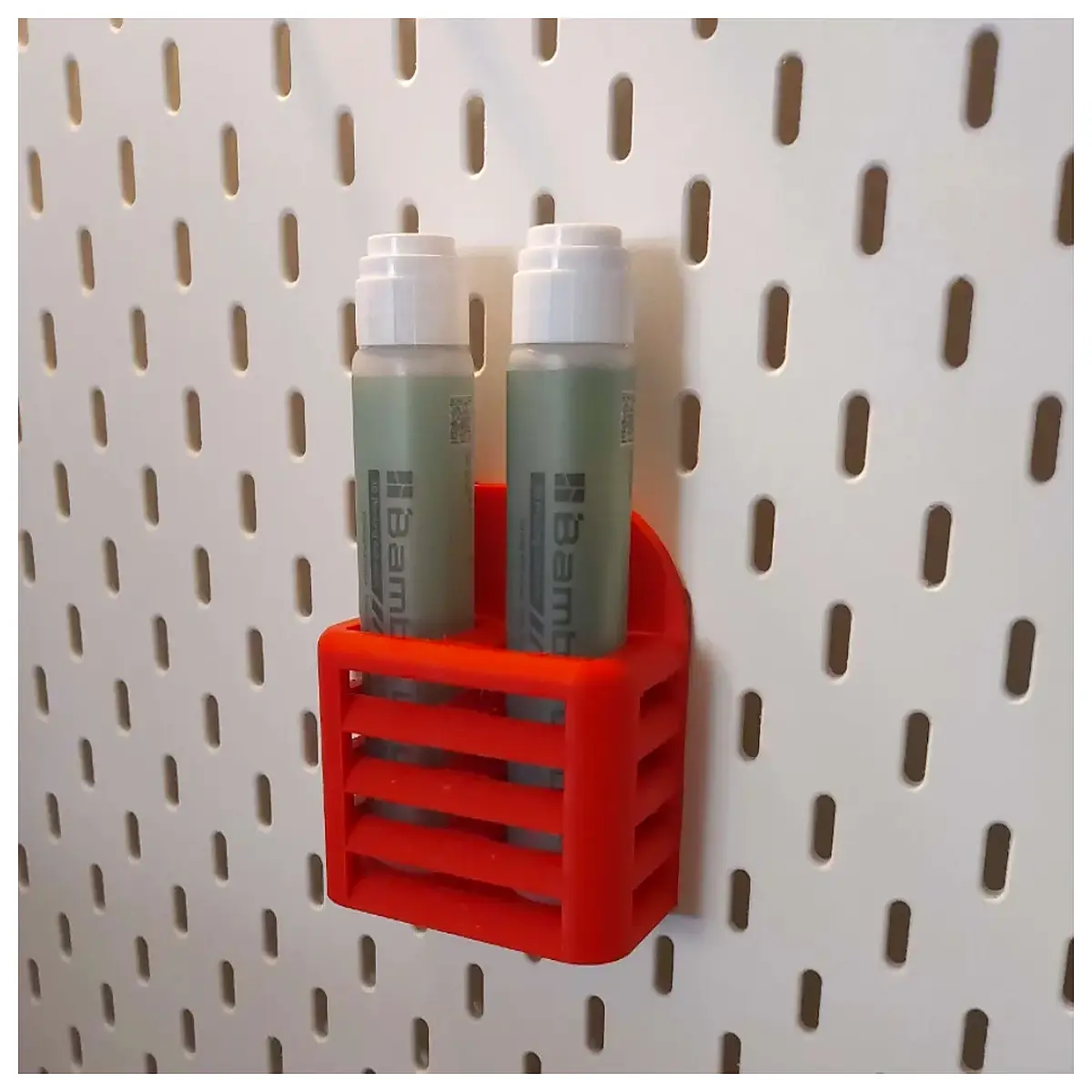 Glue Bottle Holder Stand Up Desktop Organizer Kitchen Bathroom DIY Adhesive Support Storage Solutions