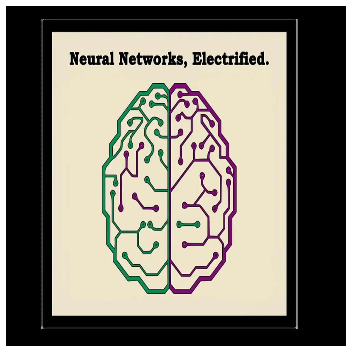 Electronic Brain Decoration Smart Creative Figurine Desk Ornament Tech Gift Creative Home Decor Electronic Brain Toy