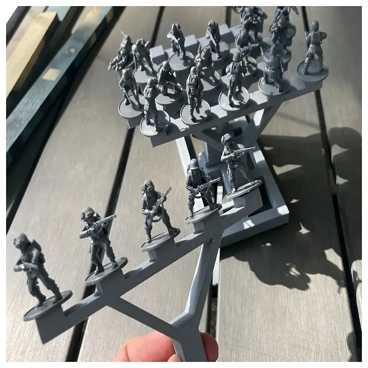 Miniature Paint Sprayer Handle Stand Spraying Tool Mini Nozzle Paint Brush Accessories Spraying Stand