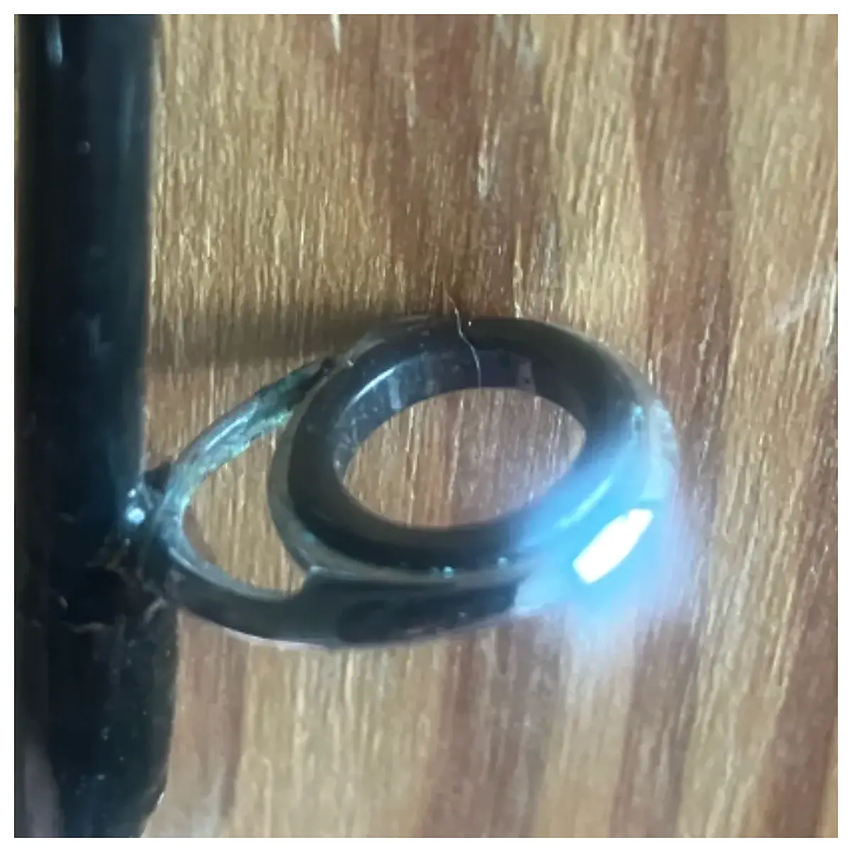 fishing rod eye insert replacement ferrule guide repair durable metal loop for spinning reel