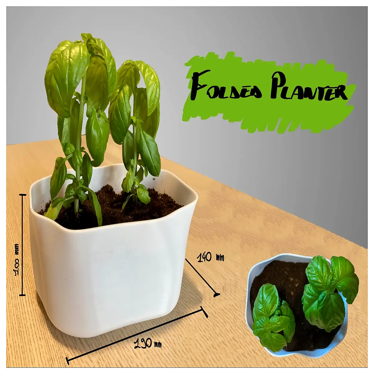 Folding Flower Pot Creative Desktop Planter Stand Collapsible Flower Rack Indoor Garden Decor Simple Flower Pot