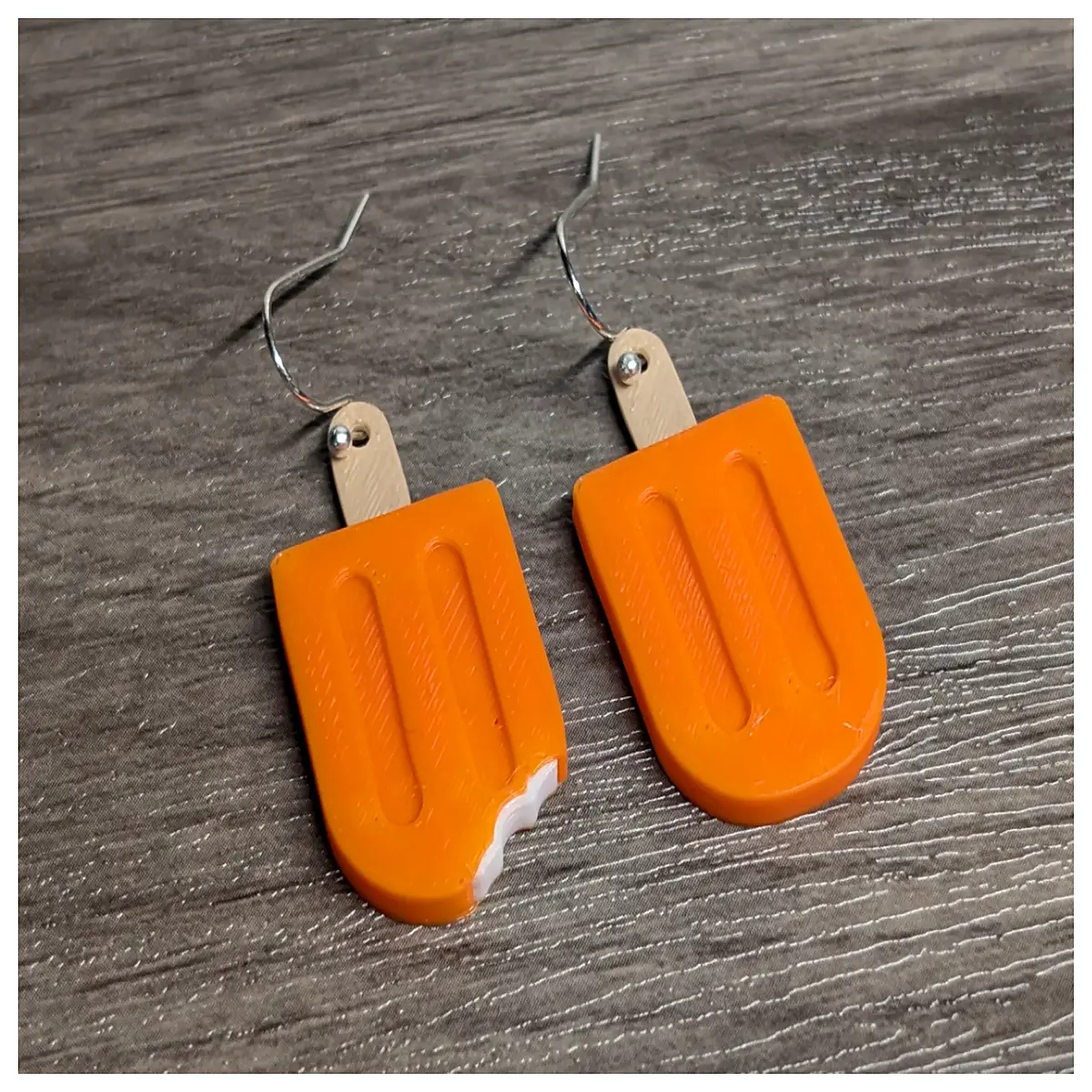 Ice Cream Earring Sweet Cute Ice Popsicle Design Earrings Women Girls Accessories Ice Cream Theme Gift