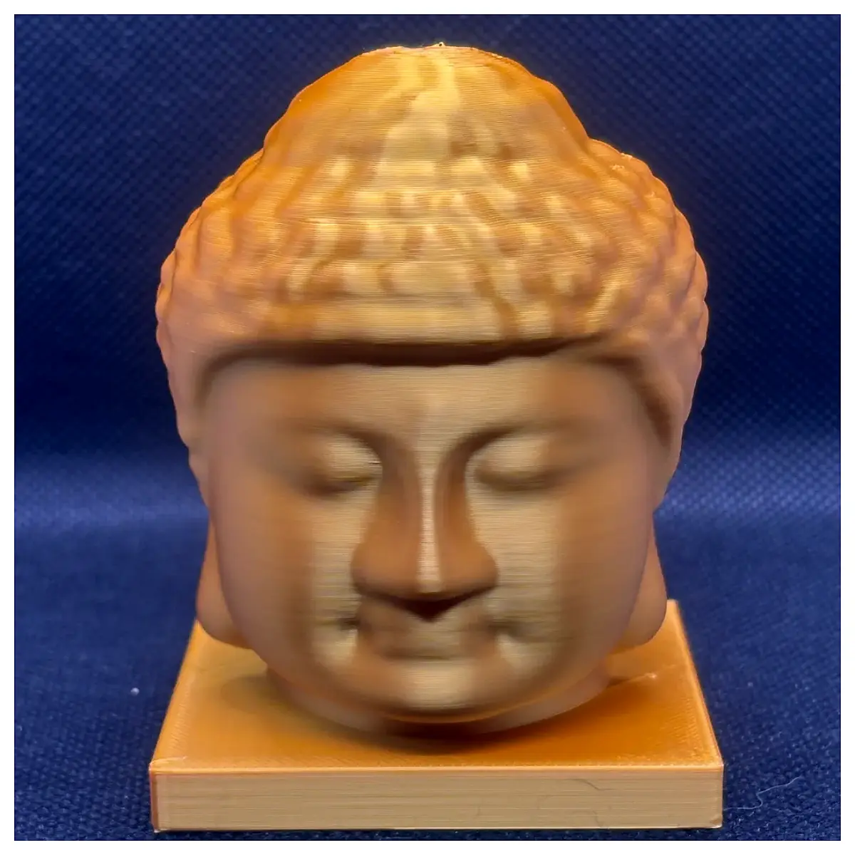 buddha head statue resin garden decor indoor outdoor religious art piece zen meditation room ornament