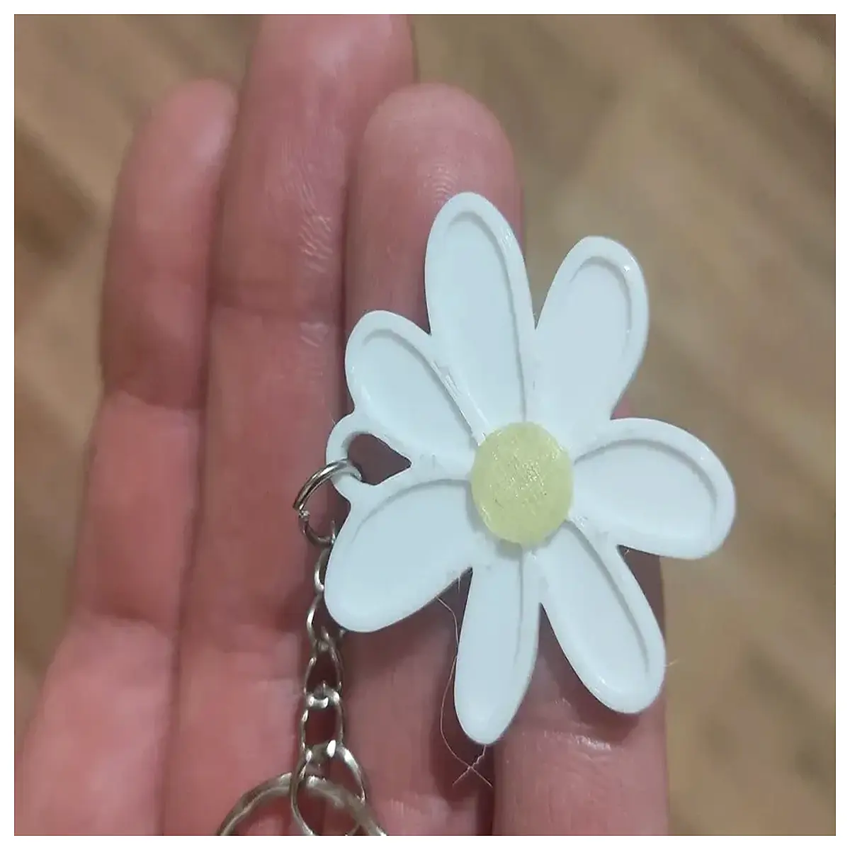 Floral Keychain Women s Accessory Key Ring Phone Chain Decorative Charm Simple Fashion Girlfriend for Best Friend