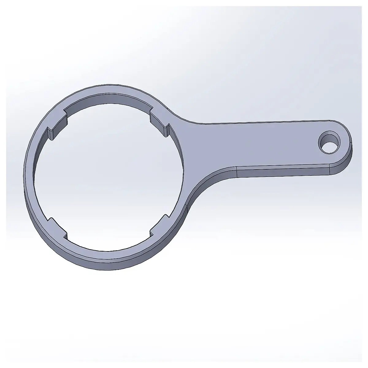 425 Filter Canister Wrench Pipe Cleaning Tool Block Removal Easy Operation Filter Accessory Repair Parts