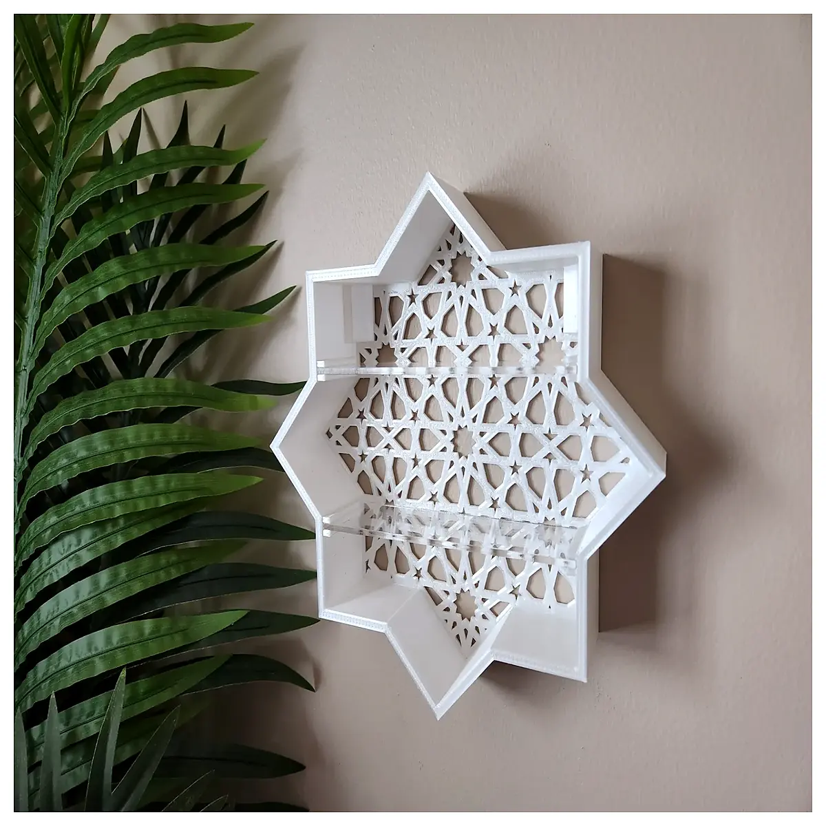 Moroccan Star Wall Hook Decor Wall Hanging Geometric Design Star Ornament Hanging Decoration