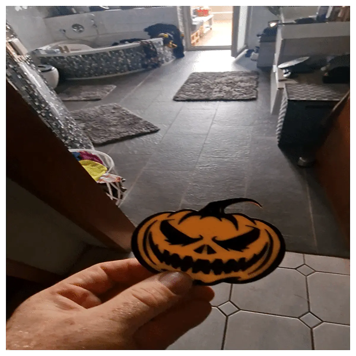 halloween mug coaster set jack o lantern drink mat spooky autumn home decor accessories festive party tableware gifts