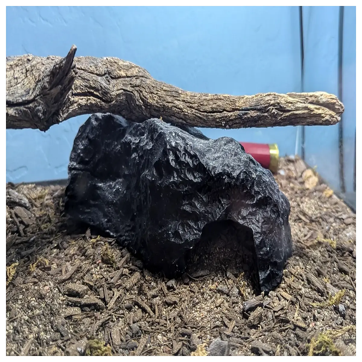 reptile hideout cave rock shelter for bearded dragon leopard gecko terrarium decor hiding spot