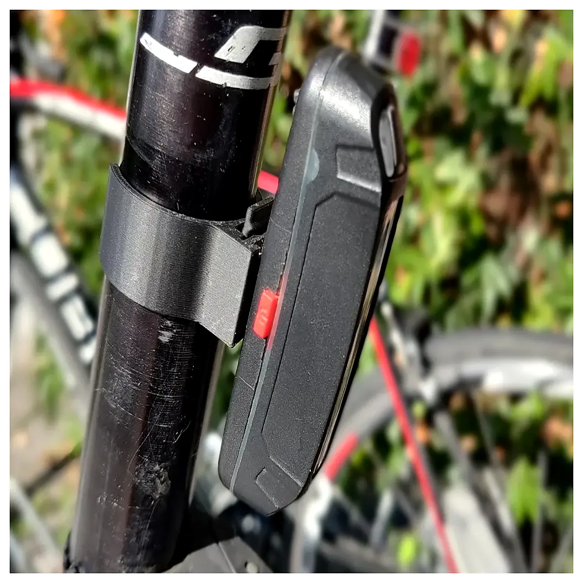 universal bike mount clamp holder for cycling torch headlamp flashlight accessory