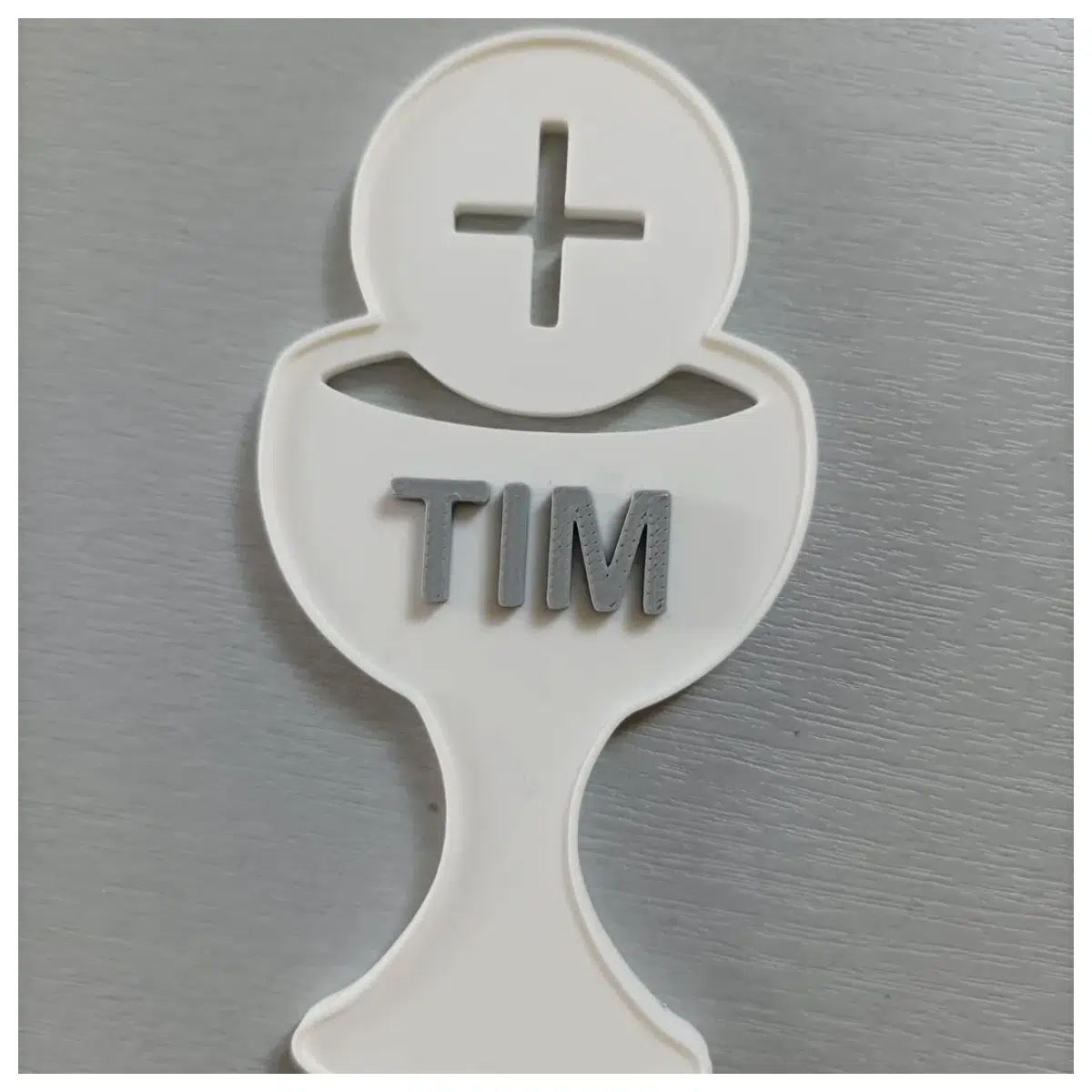 Nameplate First Communion Holy Father Holy Son Holy Spirit Jesus Christ Faith Religion Prayer Nameplate Holy Father Holy Son Holy Spirit Jesus Christ