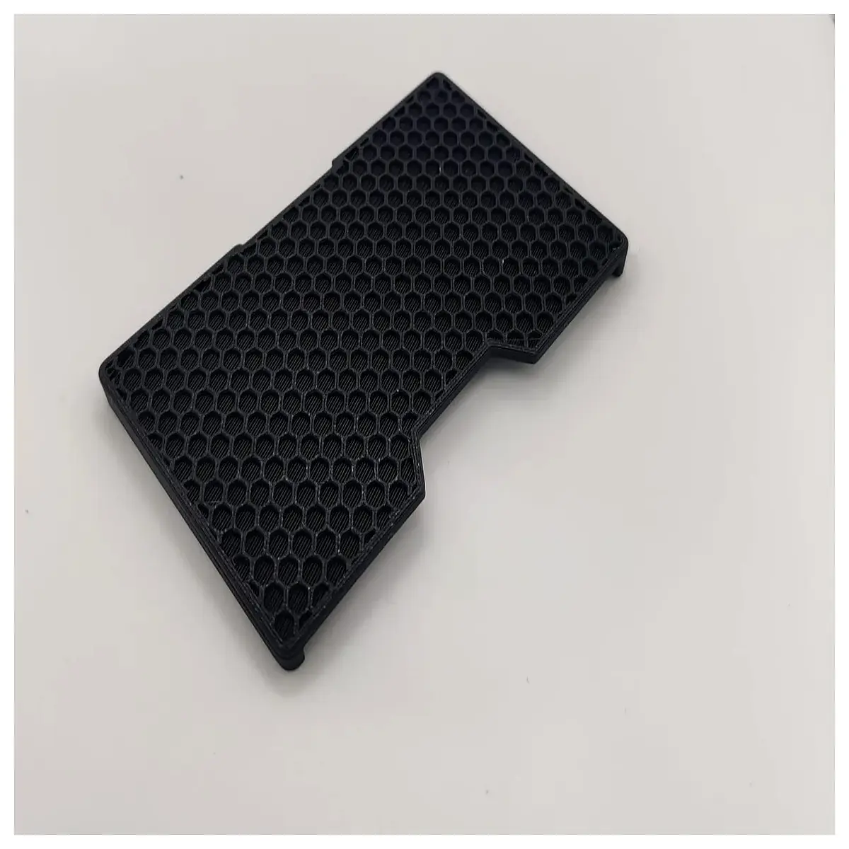 Hexagon Card Holder Minimalist Design Card Storage Compact Card Case Pocket Organizer
