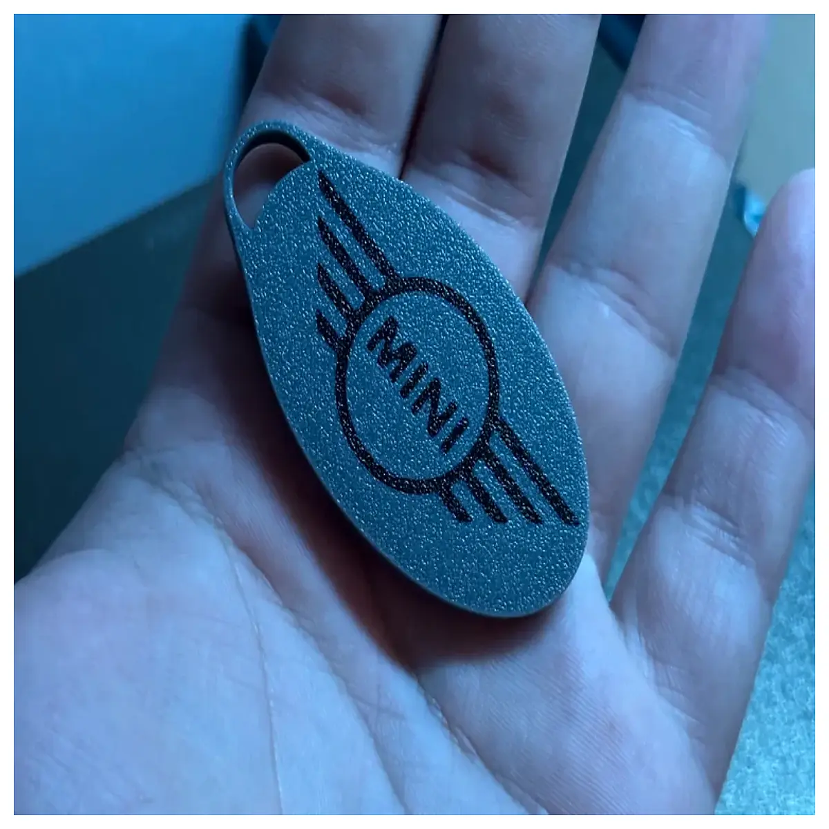 Mini JCW Keychain Car Accessory Compact Parts JCW Club Keepsake Auto Keyring Decoration
