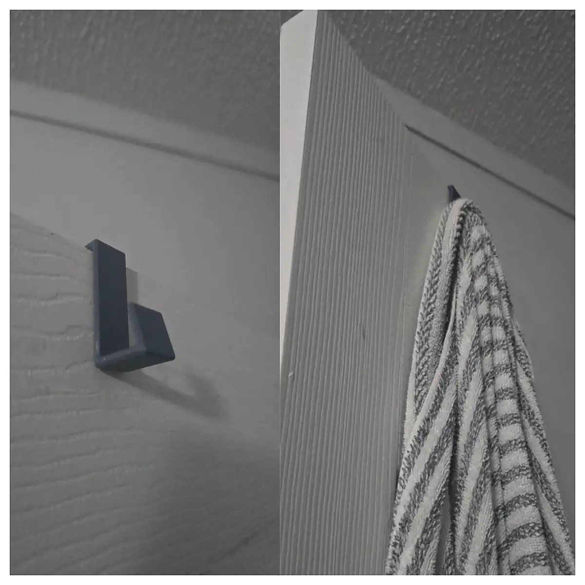 Towel Rack Bathroom Shelf Wall Mounted Kitchen Towel Holder Storage Display Rack Multi Tiered Organizer
