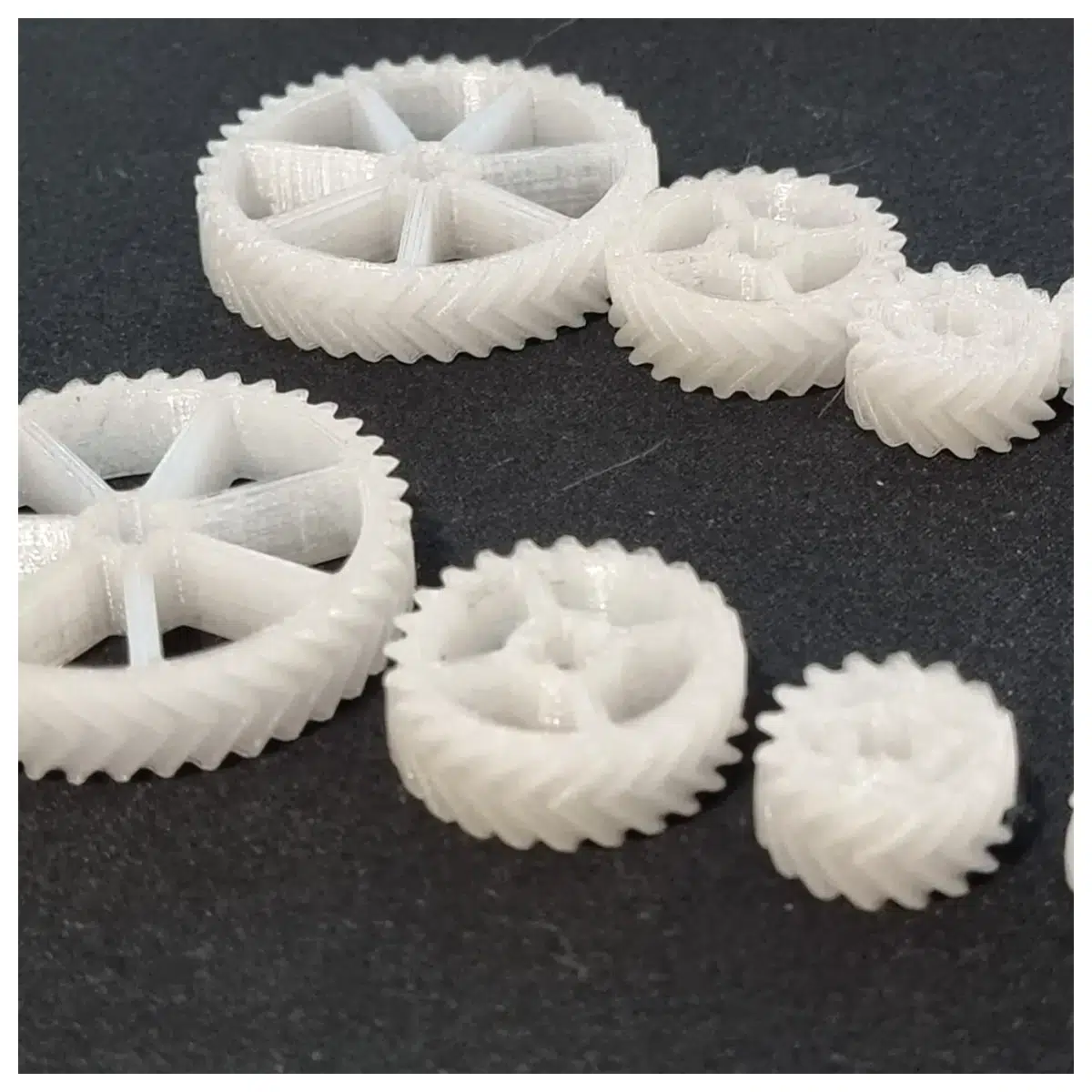 compatible building block double helix gears mechanical transmission parts educational stem toys engineering kits