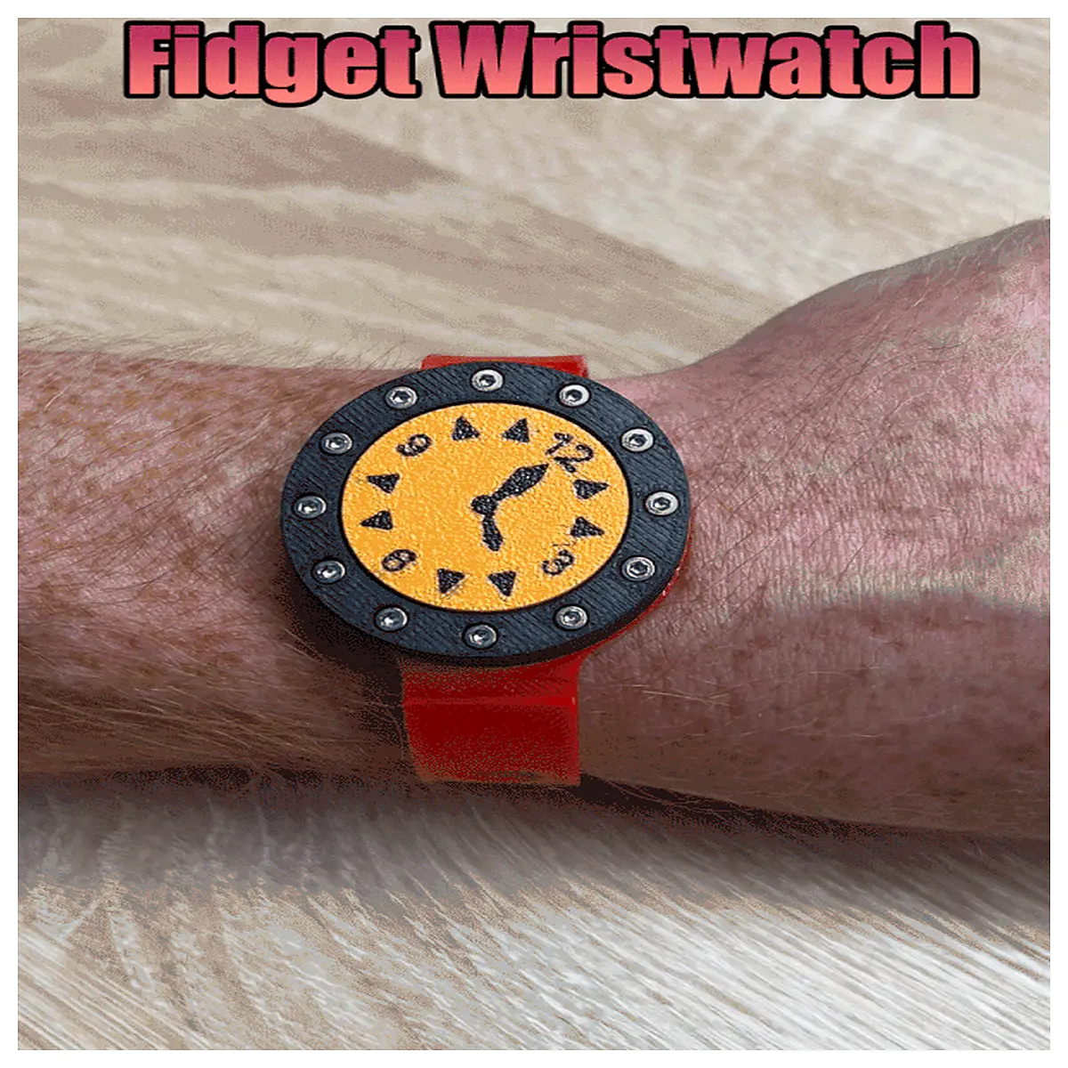 fidget watch for anxiety relief stress relief toy adults kids sensory tool aid