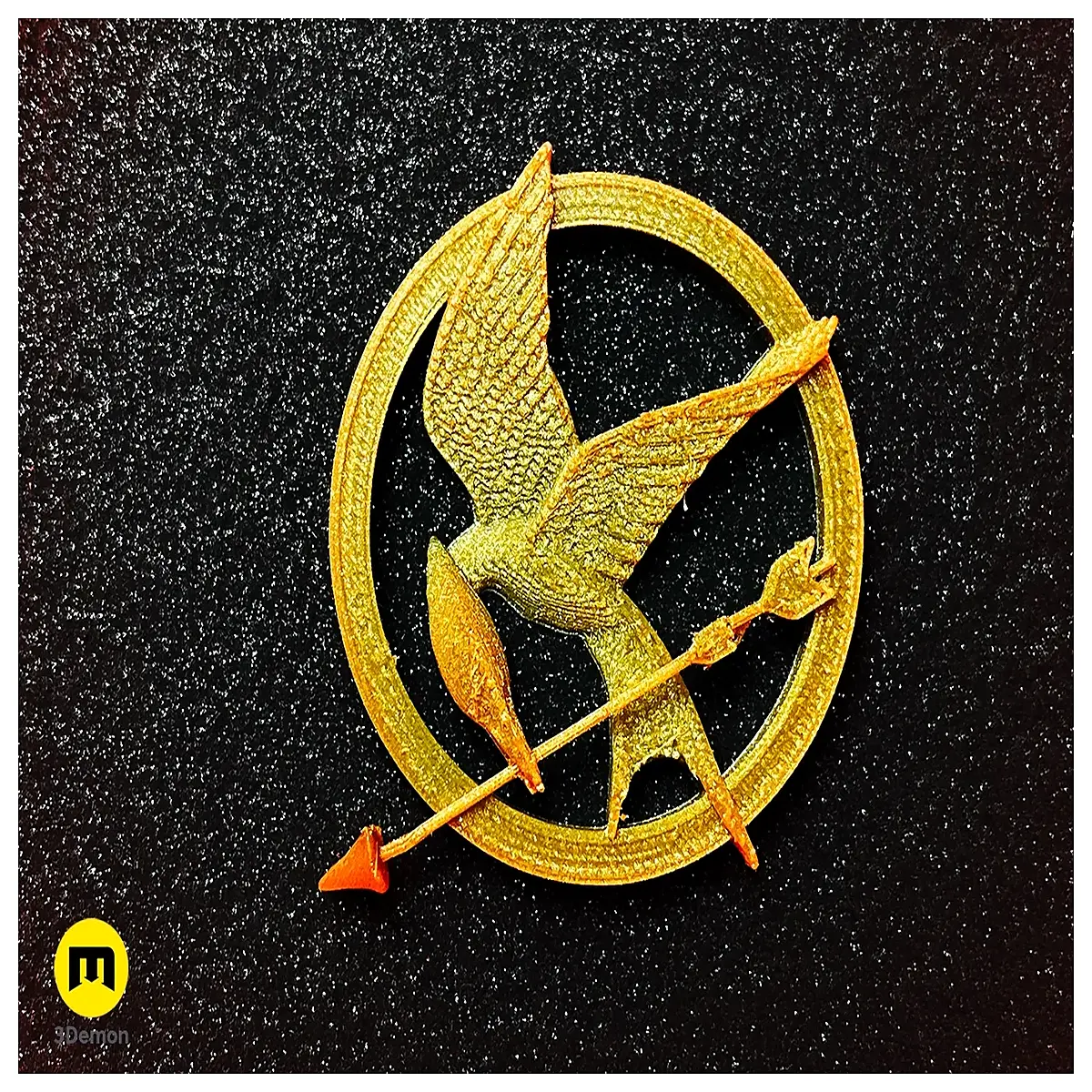 pin badge hunger games costume cosplay jewelry gift