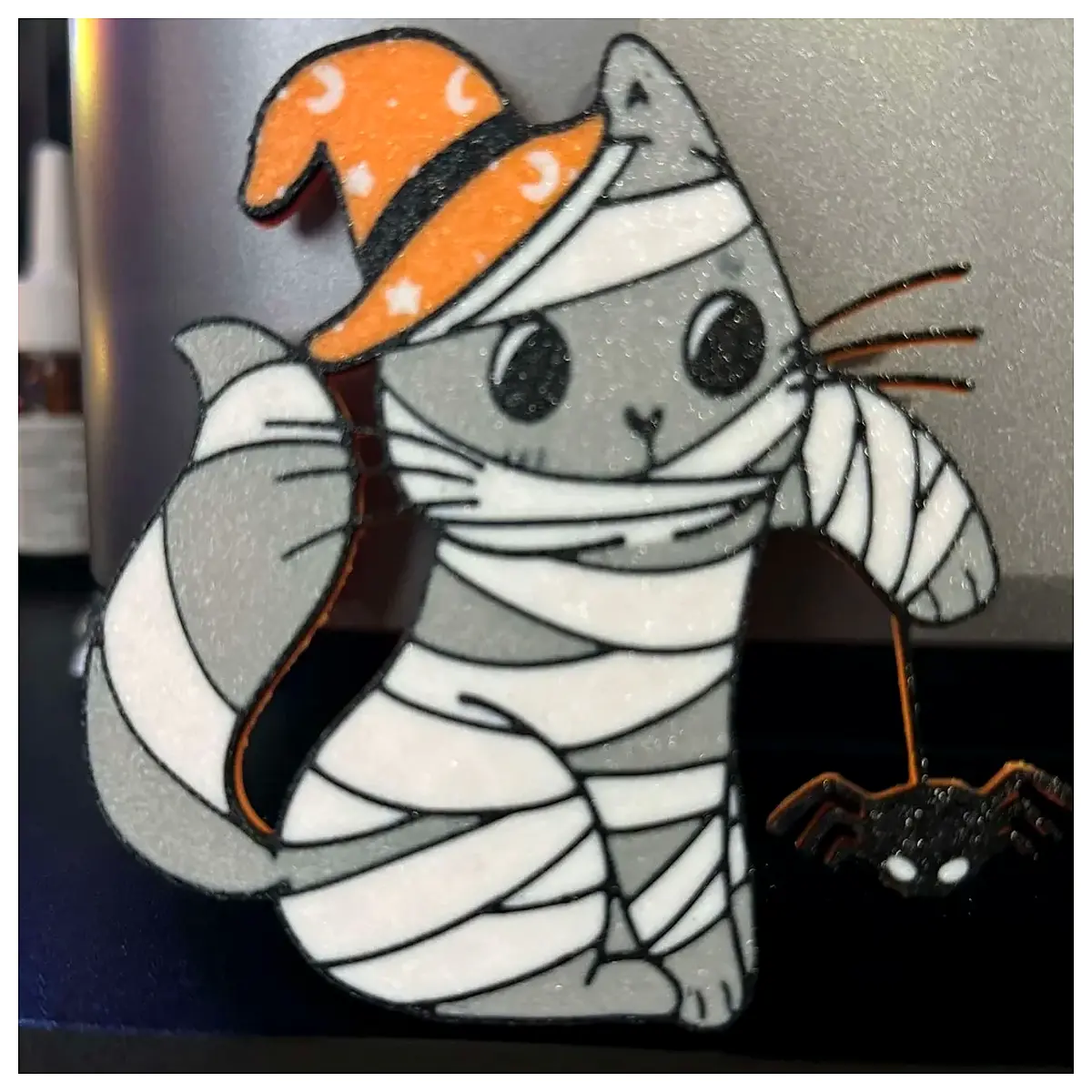 Mummy Cat Decoration Halloween Festive Display Pet Toy Funny Creative Gift Graveyard Cat