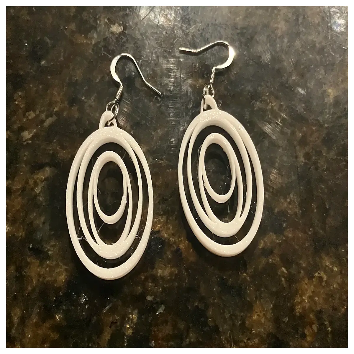 minimalist oval drop earrings for women gold silver geometric dangle jewelry