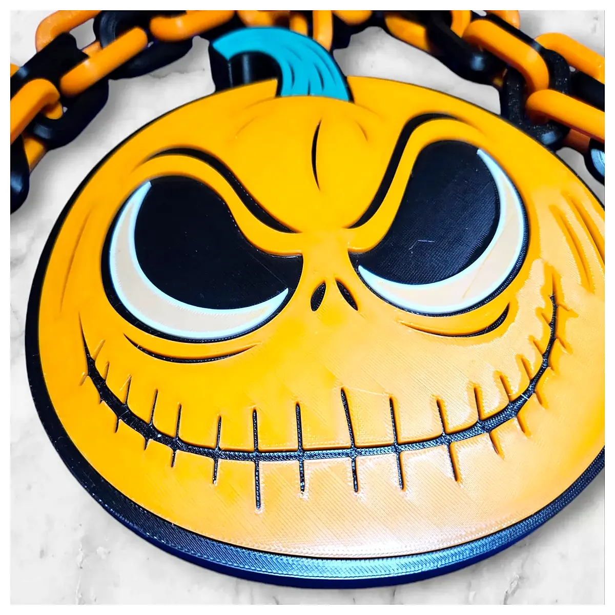 Jack Skellington Halloween Charm Chain Halloween Decor Kids Toy Festival Gift Accessory