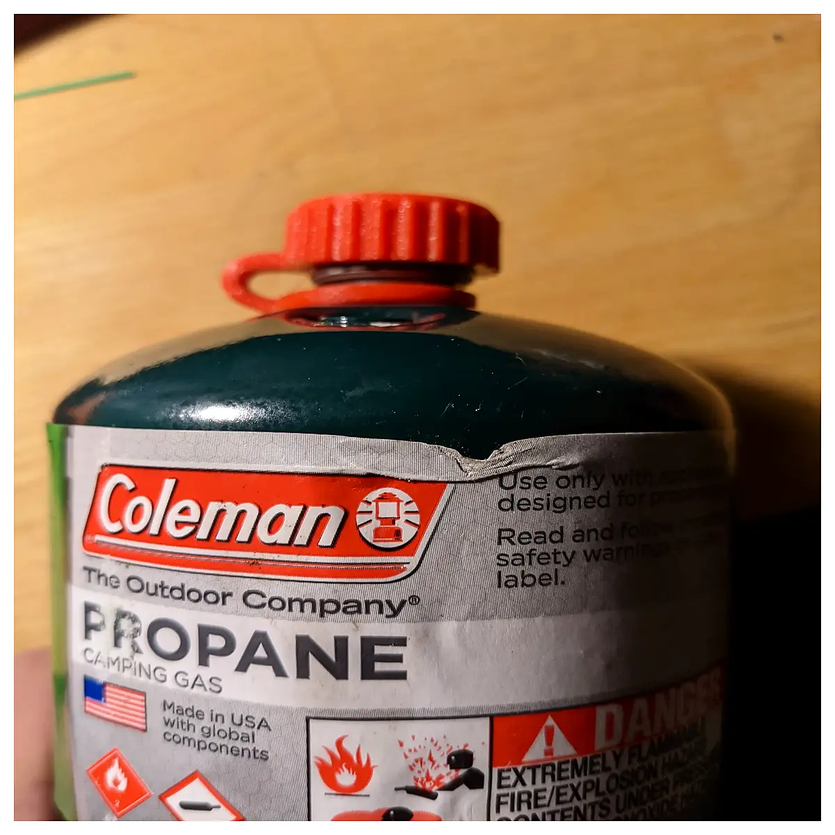 Propane Cylinder Cap 1lb Cap Gas Bottle Accessory Fuel Safety Seal Cap Replacement