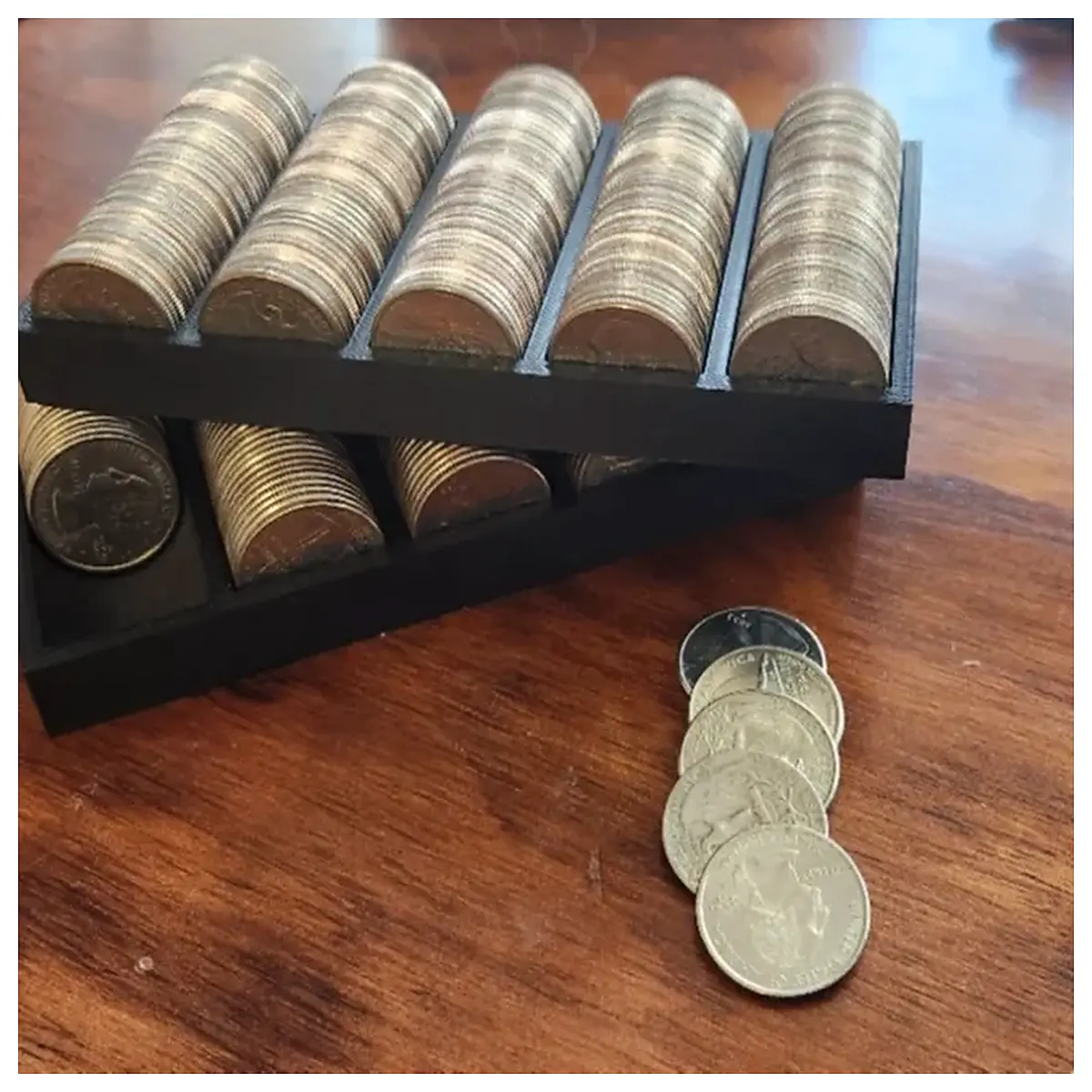 50 Cent Coin Box Piggy Bank for Kids Savings Box Change Jar Collection Box Toy Gift 50 Cent Coin Storage