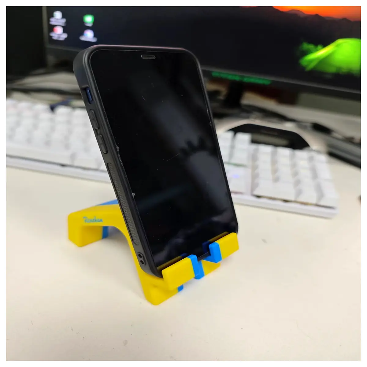 duty phone for desk non slip stable holder for tablet nightstand bedside table