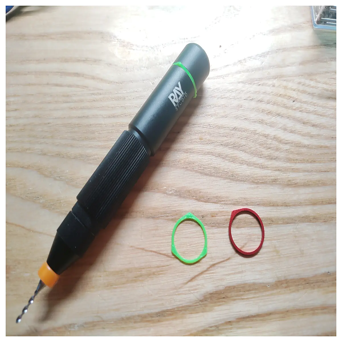 Anti Roll Cage Ring 10mm Hand Drill 095mm Thick Roll Damping Control Precision Installation Industrial Parts Accessories