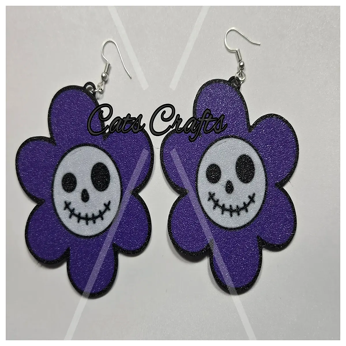 Halloween Skull Earrings Festive Jewelry Gothic Decor Black Accessory Women s Earring Skull Jewelry
