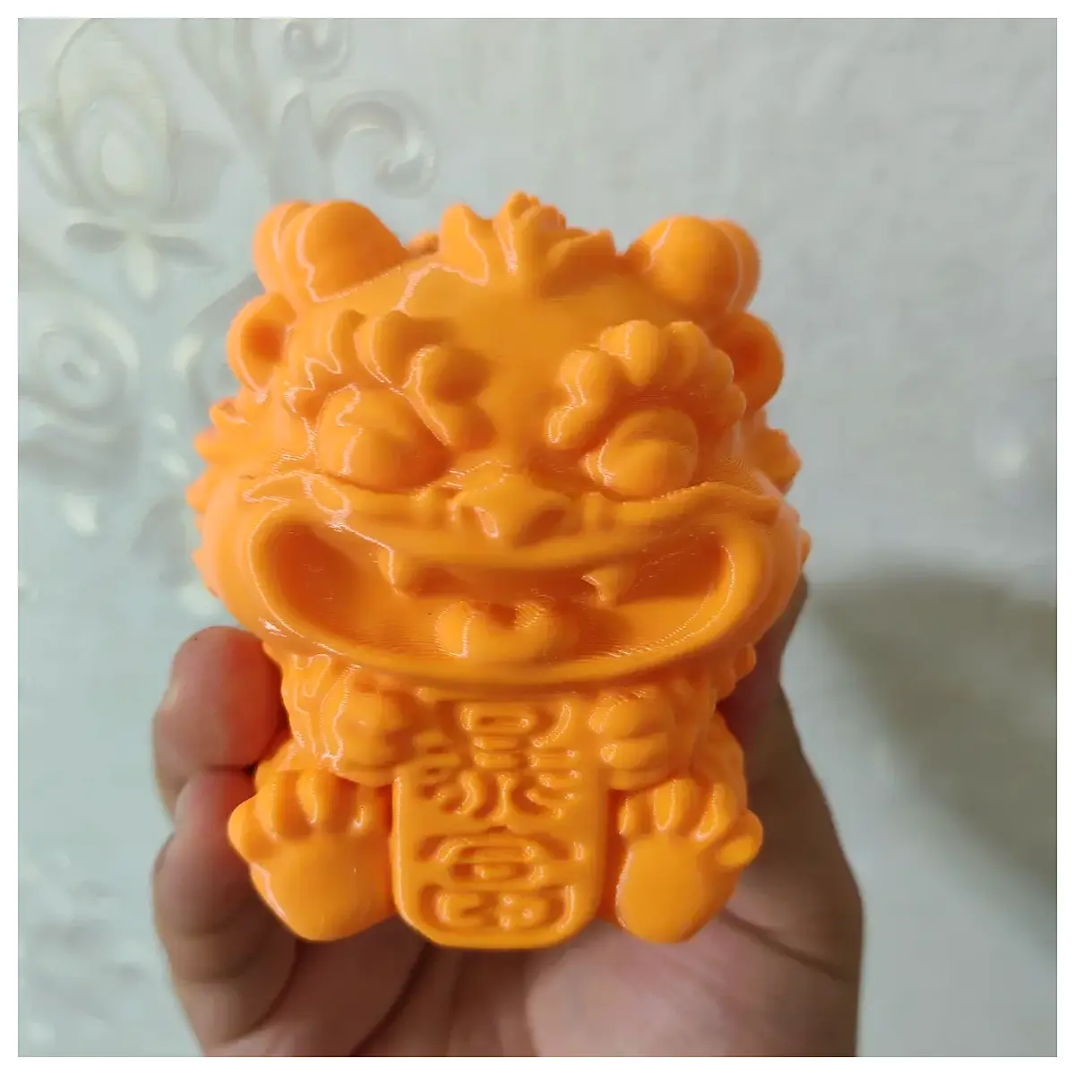vintage chinese lion dance piggy bank for kids traditional lucky money box with coin slot only cultural children