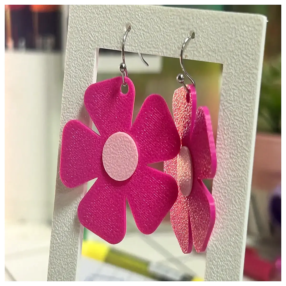 Floral Earrings Women s Elegant Earrings Party Decoration Stylish Accessories Romantic Floral Crown Gift