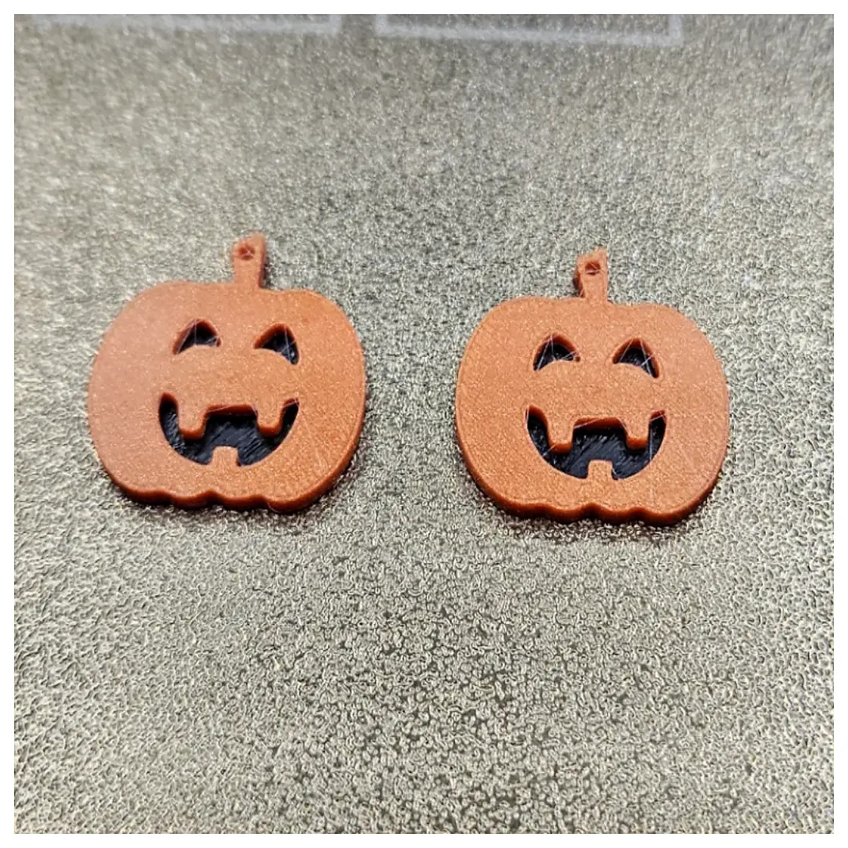 Cute Halloween Earrings Festive Decor Party Accessories Orange Small Decoration Halloween Gift