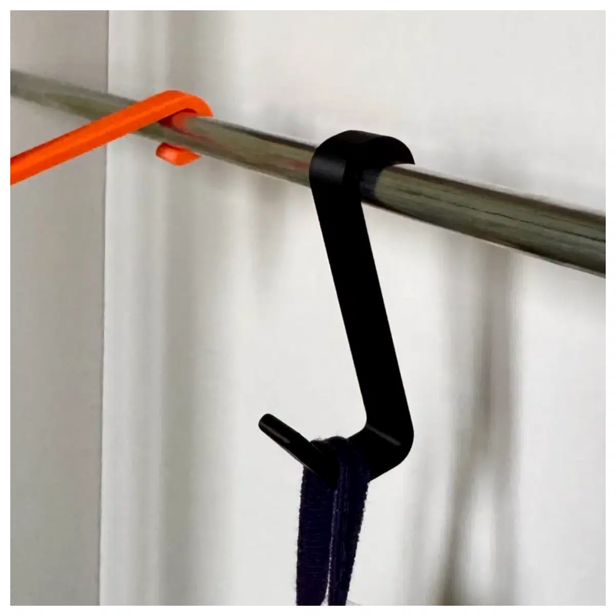 duty steel hook for 8mm round bar rod hanging storage industrial warehouse rack