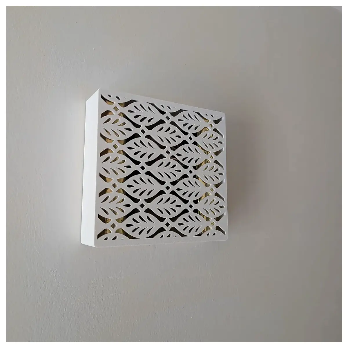 180x180mm doorbell speaker cover trim ring retrofit for smart video doorbells replacement frame bezel