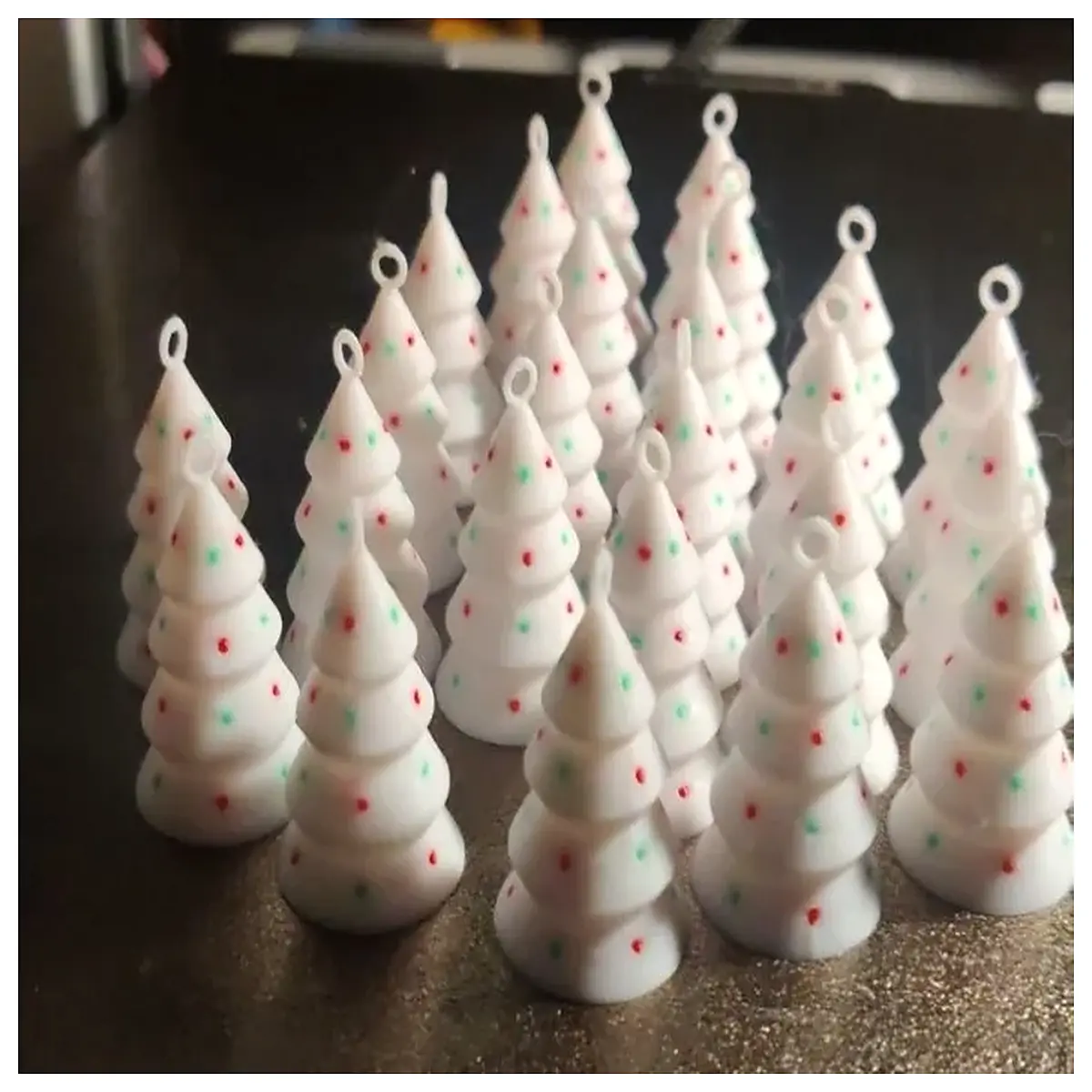 Christmas Tree Earrings Festive Studs Xmas Ornament Earrings Christmas Decoration Accessories Christmas Gift Jewelry