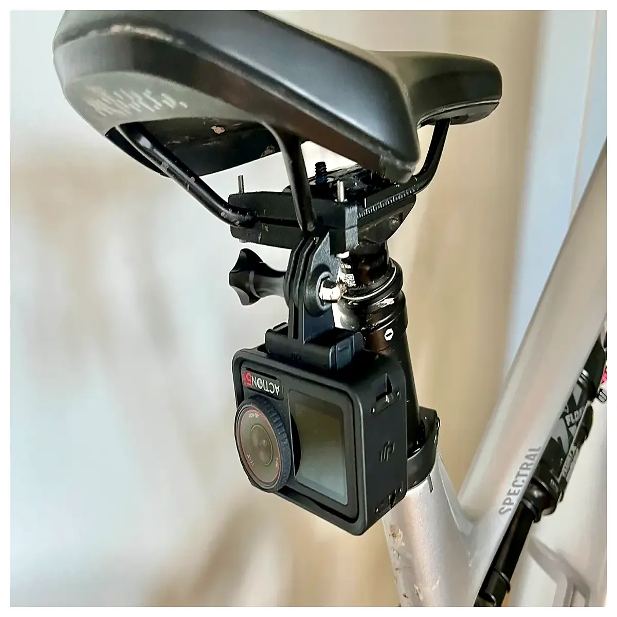 Bike Seatpost Action Camera Mount Cycling Camera Holder Action Camera Accessories Mobile Phone Mount Sports Gear