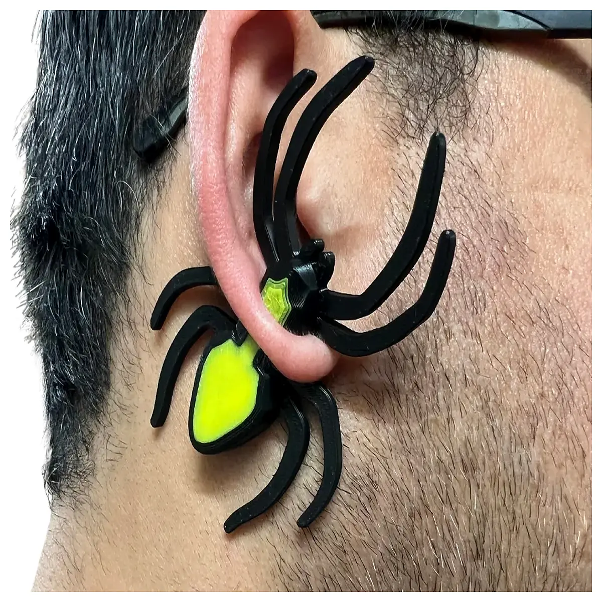 Spider Magnetic Earrings Women s Creative Fashion Jewelry Magnetic Clip on Earrings Simple Design Trendy Accessories