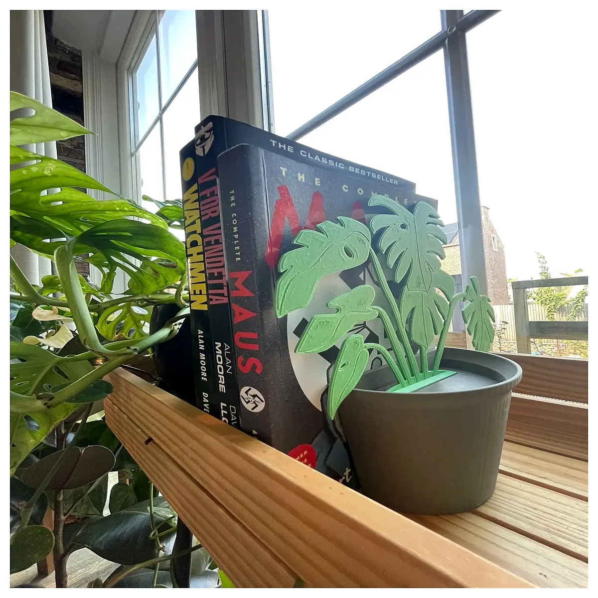 Kengbei Shelf Pot Bonsai Plant Stand Indoor Greenery Planter Houseplant Decoration