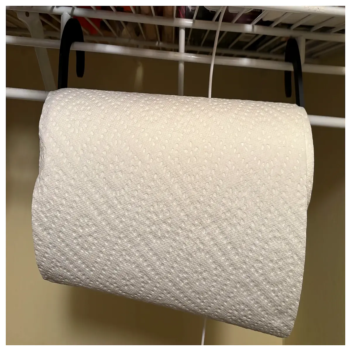 metal tissue holder wall mounted bathroom organizer rack for rolls storage