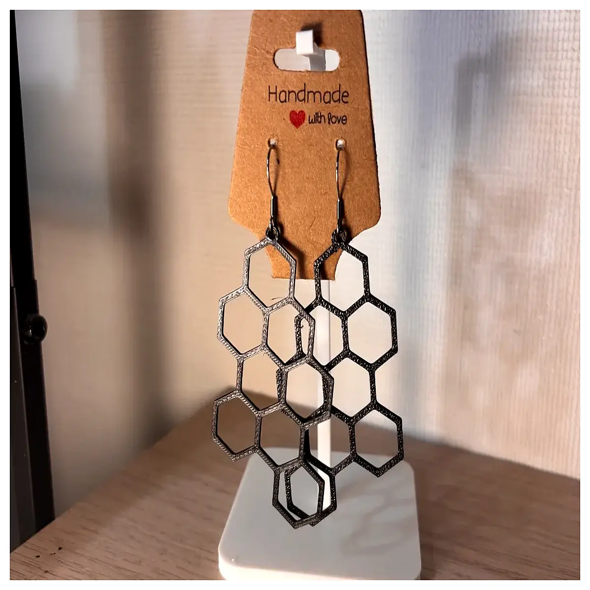 Hexagon Earrings Women s Geometric Earring Fashion Trendy Accessories Sweet Girl Her