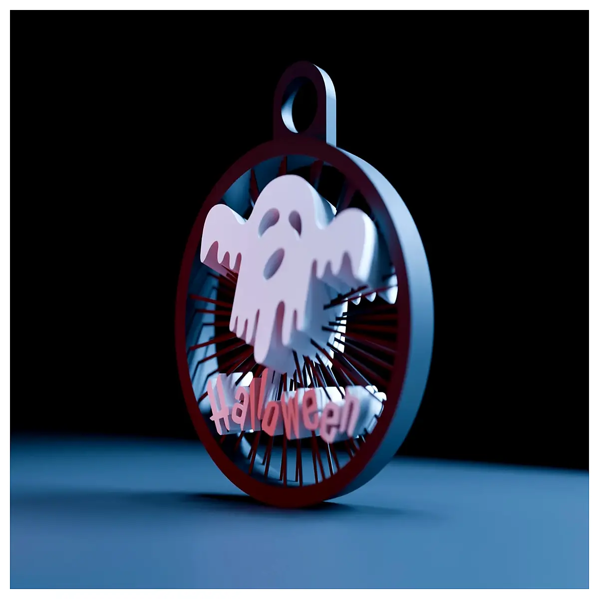 Halloween Ghost Keychain Horror Theme Decoration Festival Gift Figurine Halloween Accessory