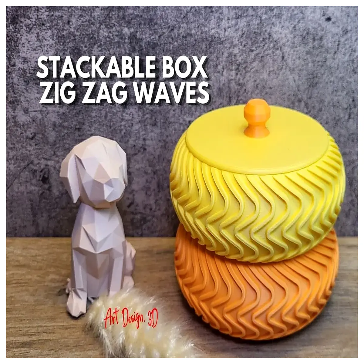 Jewelry Box Stackable Wave Design Storage Box Organizer for Earrings Rings Necklace Accessories Gift Idea