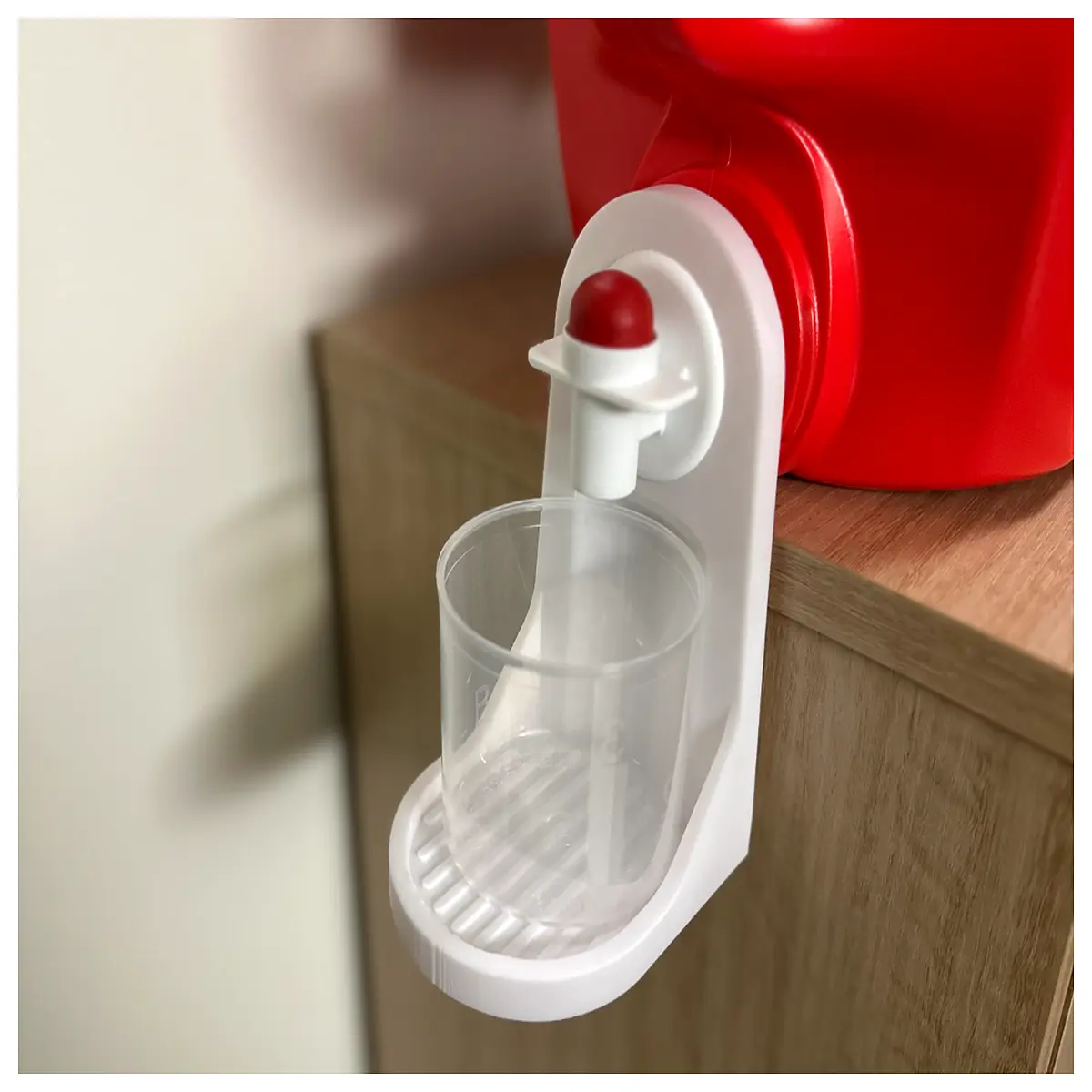 Laundry Detergent Dispenser Holder Kitchen Detergent Stand Bathroom Detergent Shelf Space Saving Easy Access