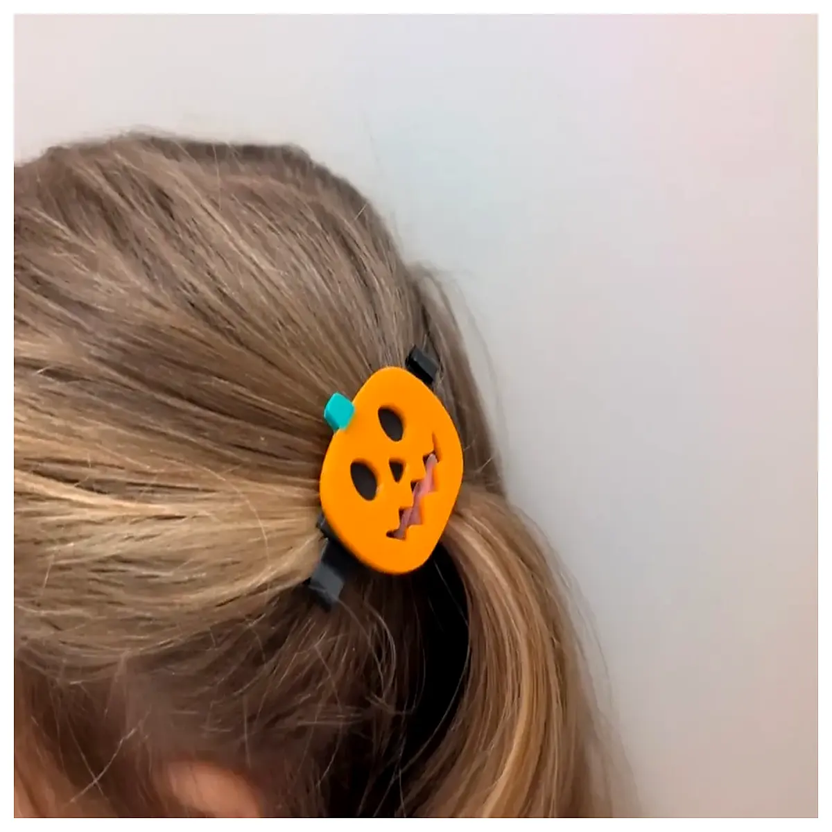 Hair Clip Halloween Decoration Festival Accessory Halloween Headwear Lantern Style Party Small Ornament