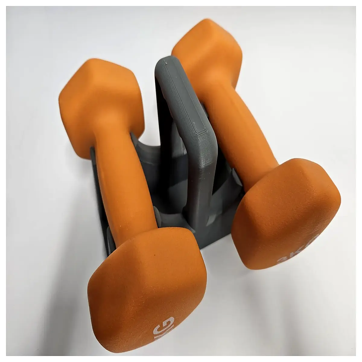 Weight Rack Stand with Handle Fitness Equipment Home Gym Strength Training Accessories Dumbbell Support