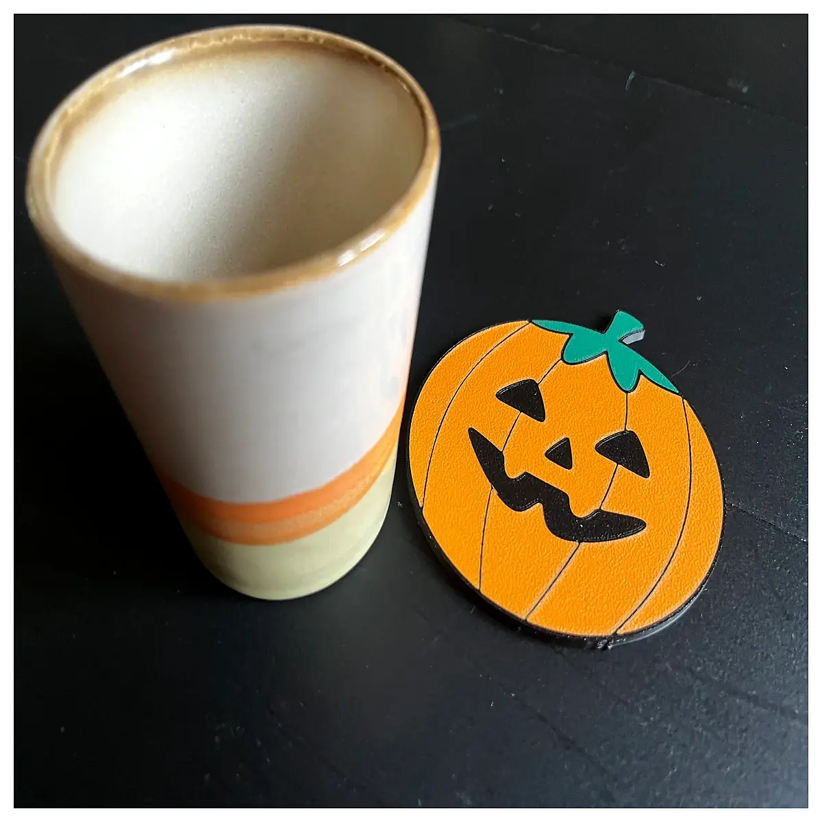 cute coaster set autumn harvest decor hot pot cup mat heat silicone table protection friends
