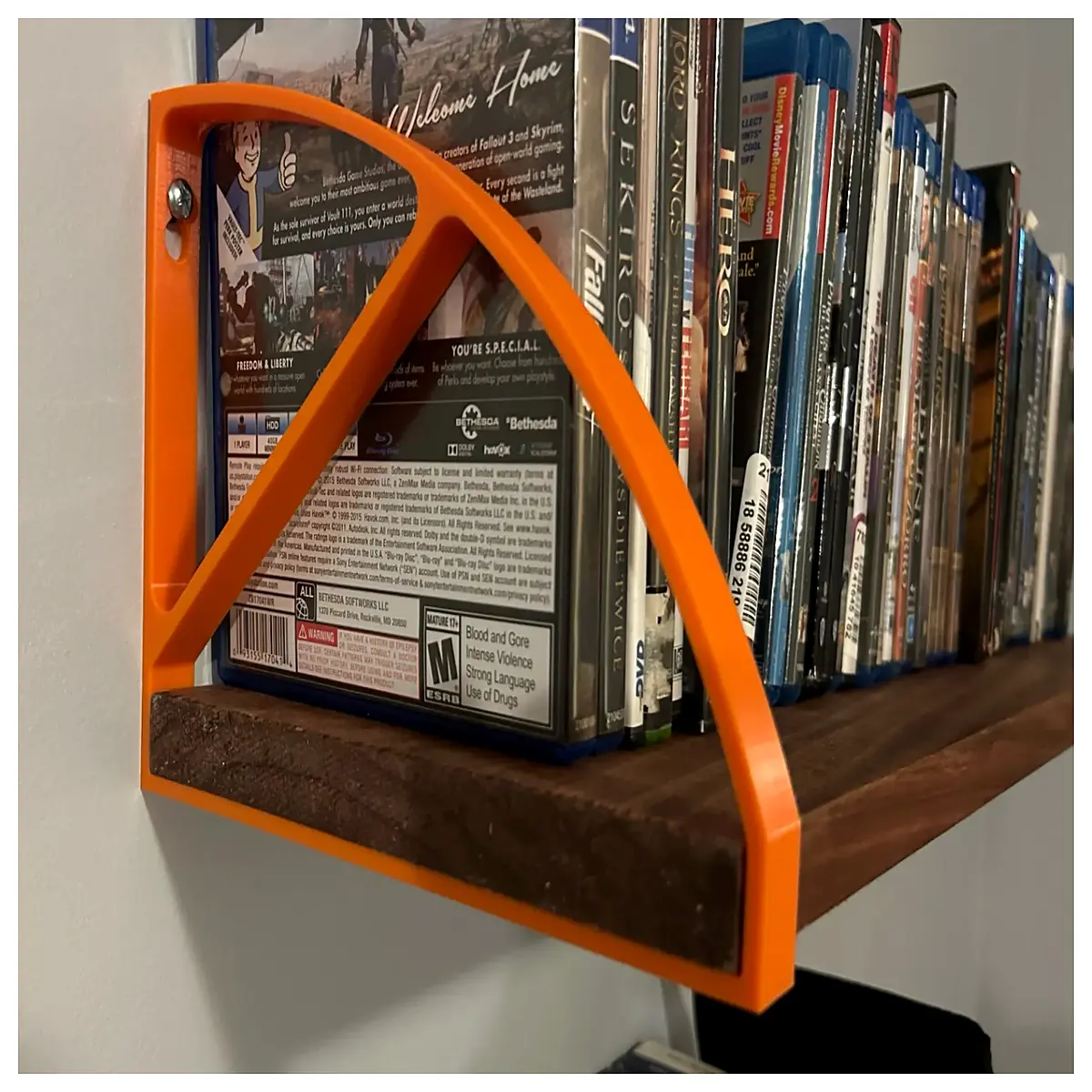 duty wall mounted shelf brackets duty metal floating shelves for living room rustic wood plank support hardware
